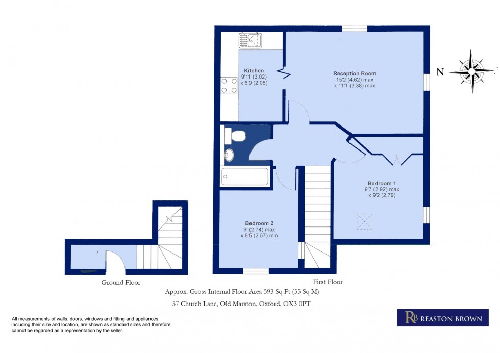 Floorplan for Oxford Oxfordshire